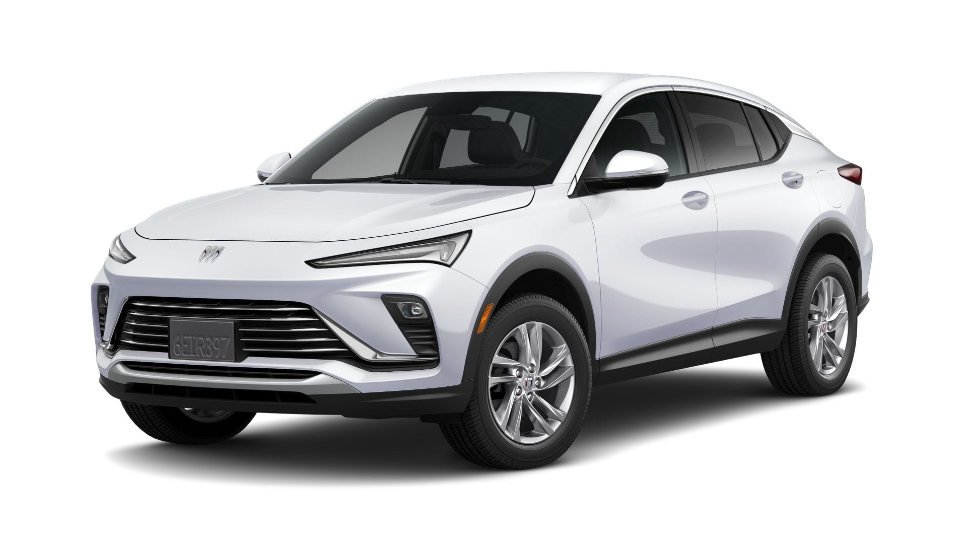 2026 Buick Envista Preferred in Summit White — front three-quarter view